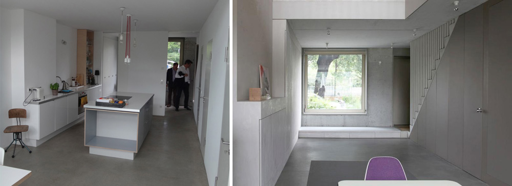 Internal shots of one of the homes 